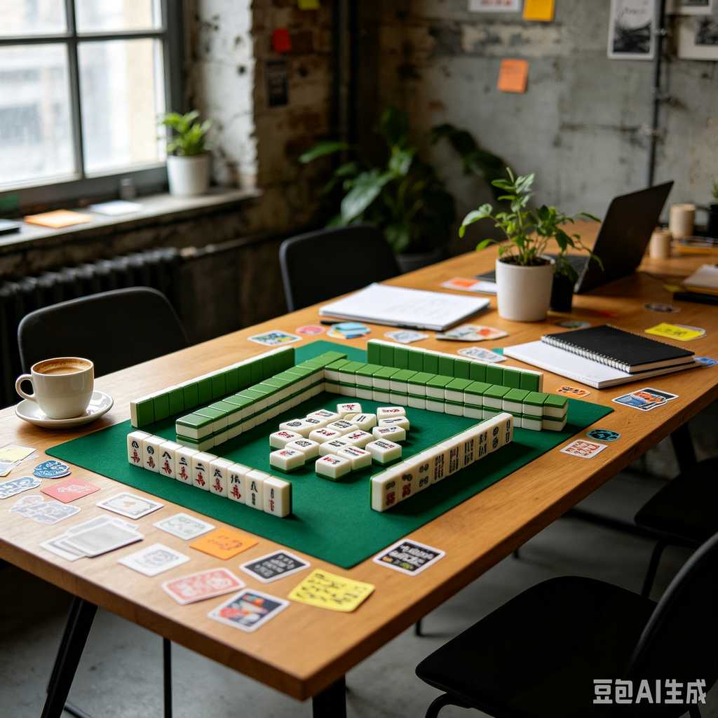 mahjong table top portable
